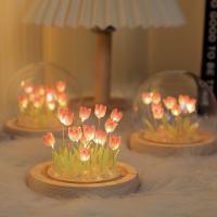 Wooden & Glass Night Lights for home decoration PC