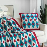 Acrylic Blanket & thermal red and blue PC