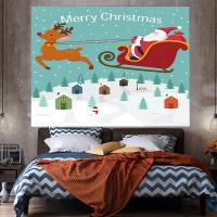 Polyester Tapestry christmas design & washable PC