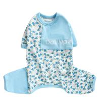 Cotton Soft Pet Dog Clothing & washable printed floral PC