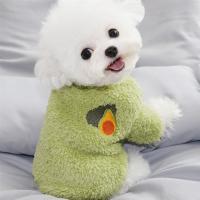 Suede Pet Dog Clothing & thermal PC