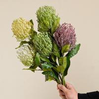 Tissu de flocking & Ciment en plastique Fleur artificielle Floral plus de couleurs pour le choix pièce