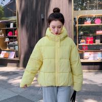Polyester windproof & With Siamese Cap Women Parkas & thermal plaid PC