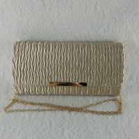 Polyester Envelope & Easy Matching Clutch Bag with chain gold PC