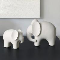 Ceramics Creative Crafts Ornaments for home decoration handmade Solid white PC
