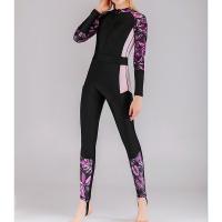 Polyamide & Spandex & Polyester Quick Dry Diving Suit & sun protection printed PC