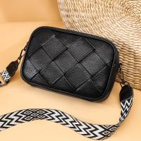 PU Leather Easy Matching Crossbody Bag soft surface plaid PC