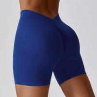 Polyamide & Spandex Women Yoga Pants lift the hip & skinny stretchable Solid PC