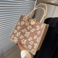 Cotton Linen Box Bag Handbag hardwearing shivering PC