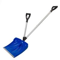 Polypropylene-PP & Aluminum Snow Shovel durable blue Set