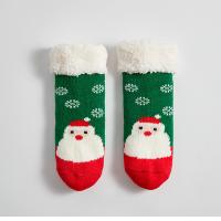 Polyester Anti Slip Socken, Bestickt, unterschiedliche Farbe und Muster für die Wahl,  Paar