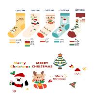 Poliamida Calcetín de navidad, diferente color y patrón de elección, :,  Par