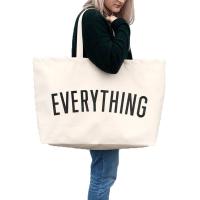 Canvas Shopping Bag large capacity letter PC