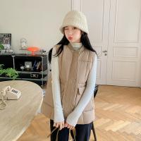 Polyester Women Winter Vest thicken & loose & thermal PC