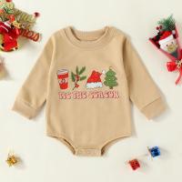 Baumwolle Baby Jumpsuit, Gedruckt, gemischtes Muster, Khaki,  Stück