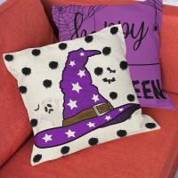 Linen Throw Pillow Covers Halloween Design & for home decoration printed PC