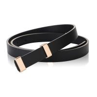 Full Grain Cowhide Leather & Zinc Alloy Easy Matching Fashion Belt Solid PC