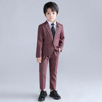 Spandex & Polyester Soft Boy Leisure Suit five piece & four piece & breathable Solid Set