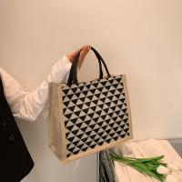 Cloth & Jute Handbag durable geometric PC