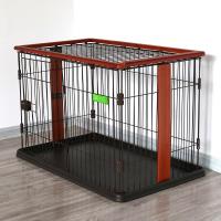 Bois & Fer Cage pour animaux de compagnie pièce