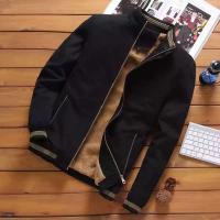 Polyester & Cotton Men Jacket & thick fleece Solid PC