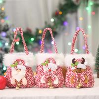 フランネレット クリスマスギフトバッグ 選択のための異なる色とパターン 一つ