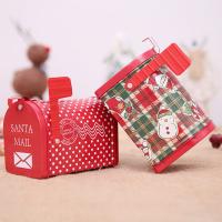 鉄 クリスマスキャンディボックス 選択のための異なる色とパターン 一つ
