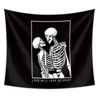 Polyester Tapestry for home decoration  black PC
