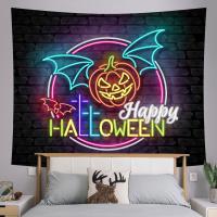 Polyester Tapestry Halloween Design & for home decoration printed PC