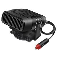 ABS Multifunction Car Fan Heater rotatable black PC