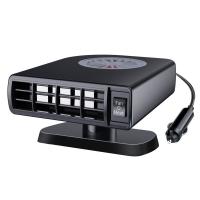 ABS cooling and heating & Multifunction Car Fan Heater rotatable black PC