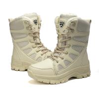 Mesh Fabric & Thermo Plastic Rubber front drawstring Snow Boots Plastic Injection Solid Pair