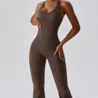 Poliamida & Spandex Conjunto de ropa de yoga para mujer, Sólido, más colores para elegir,  trozo