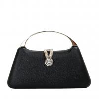 PU Leather Easy Matching Clutch Bag with chain & with rhinestone PC