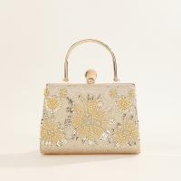 Polyester cross body & Easy Matching Handbag floral white PC