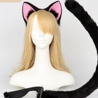 Plush Easy Matching Costume Accessories black and pink PC