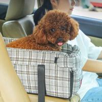 Cloth Pet Carry Handbag hardwearing & anti-skidding plaid PC
