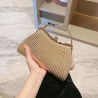 PU Leather & Polyester Easy Matching Clutch Bag with chain PC