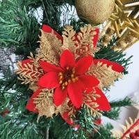 Plastic Kerstboom hangende Decoratie meer kleuren naar keuze stuk
