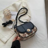 PU Leather Saddle Shoulder Bag attached with hanging strap PC