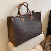 PU Leather Tote Bag Handbag large capacity & soft surface PC