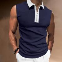 Polyester T-shirt sans manches hommes plus de couleurs pour le choix pièce