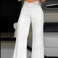 Polyester Women Long Trousers & loose PC