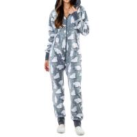Polyester Couple pajamas christmas design printed Set