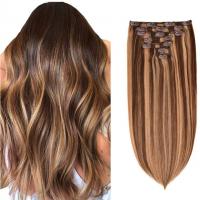 Human Hair can be permed and dyed Wig for women & seven piece gold Set