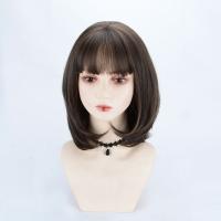 High Temperature Fiber short hair & can be permed and dyed Wig for women PC
