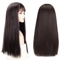 High Temperature Fiber mid-long hair Wig Can NOT perm or dye & for women PC