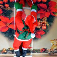 PP コットン & 接着性布 & ポリプロピレン & オックスフォード クリスマスの装飾 一つ