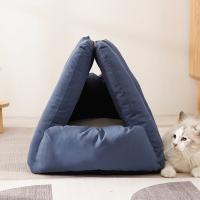 Cloth Pet Bed thicken & thermal blue PC