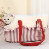 Plush Pet Carry Shoulder Bag portable & thermal PC